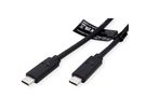 VALUE USB4 Gen3x2 Kabel, C-C, M/M, 40Gbit/s, 100W , zwart, 1 m