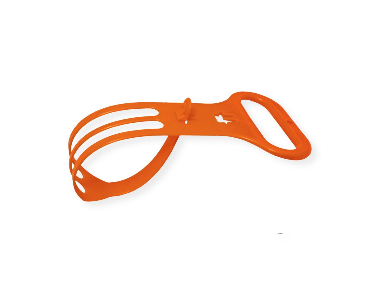 BACHMANN Cable carrying aid, PVC, orange, for cables and hoses