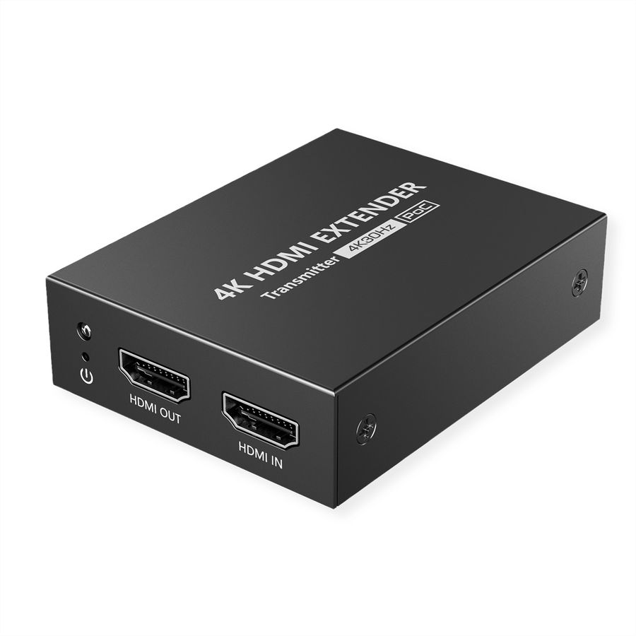 VALUE HDMI A/V Extender via Cat.6A kabel, 4K@30Hz, 40m