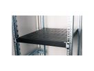 ROLINE 19-inch plank 1 U, 500 mm diep 50 kg zwart