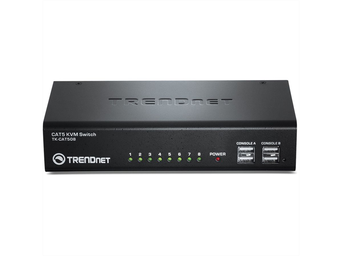 TRENDnet TK-CAT508 8-poorts KVM switch CAT5