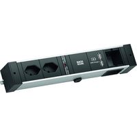 BACHMANN DESK RAIL 2xCH T13 USB Charger, 1xCM 2.0m GST18 Switzerland