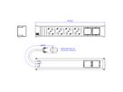 BACHMANN CONI 4xP40 2xCM 0.2m GST18 RAL9010