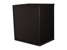 ROLINE 19-inch wall-mounted housing Basic 12 U, 540x400 WxD kit black