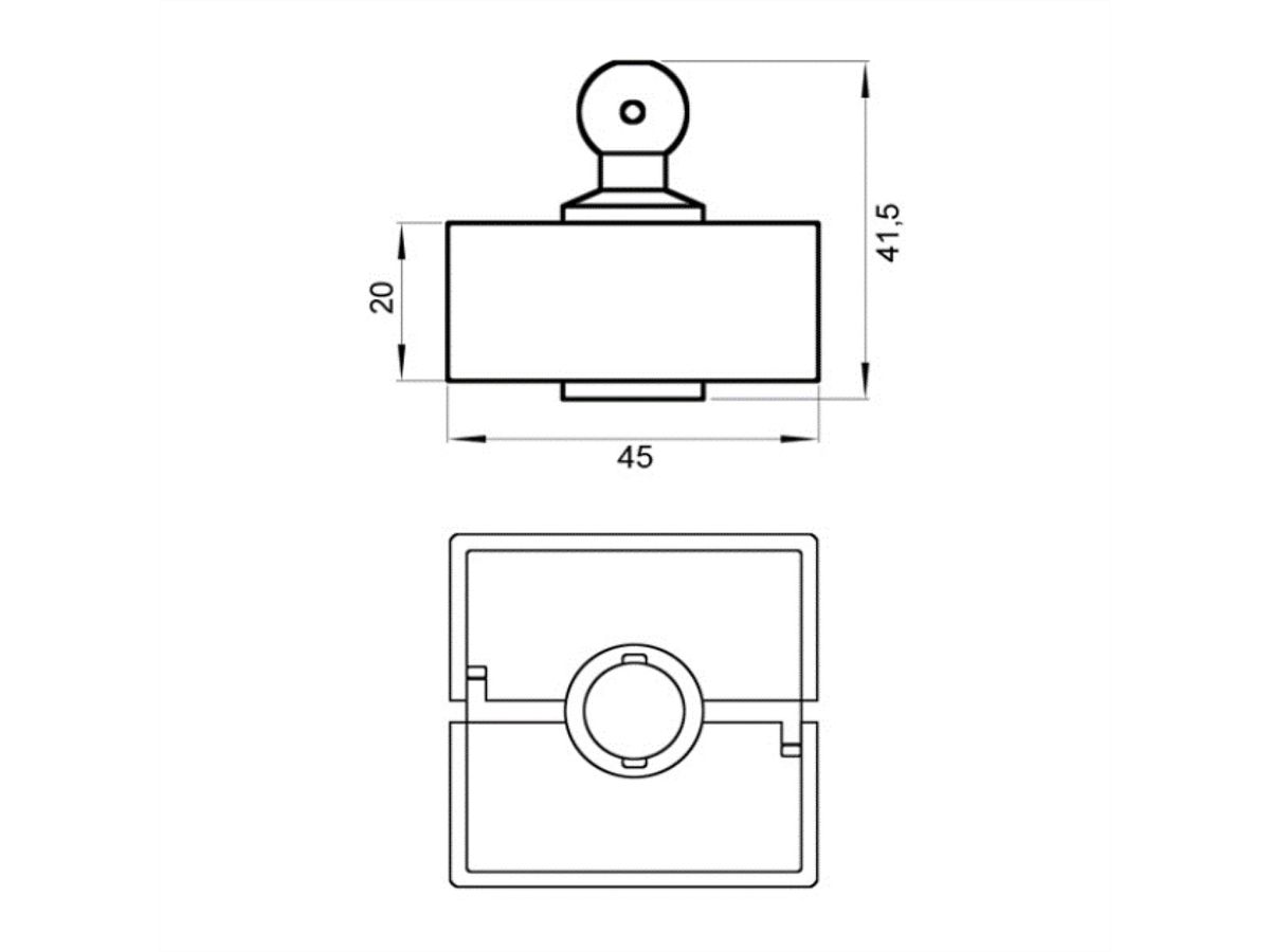 BACHMANN kabelslang Quadro