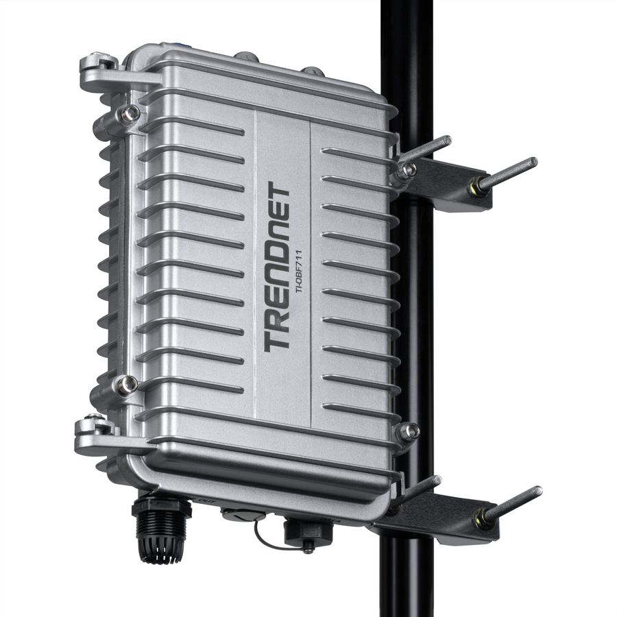 TRENDnet TI-OBF711 Industrial Outdoor 10G SFP+ to 10G PoE++ Media Converter (95W)