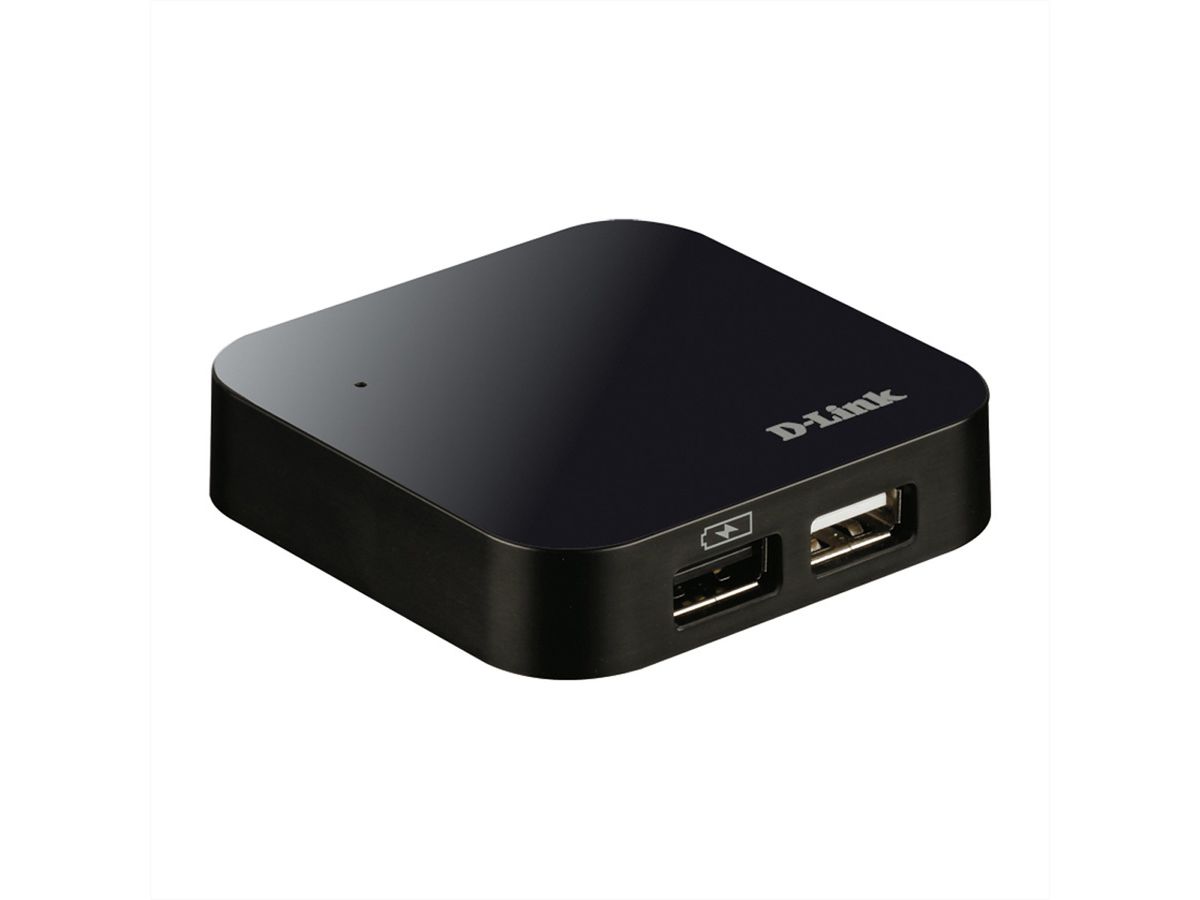 D-Link DUB H4 - Hub - 4 poorten