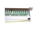 VALUE Cat.6A (Class EA) 19" Patch Panel, 24 Ports, STP, grey