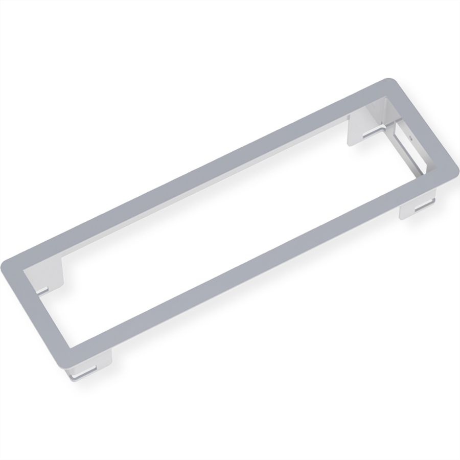 BACHMANN POWER FRAME inbouwframe klein 3-voudig, zilver