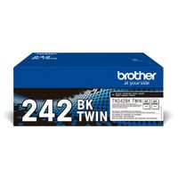 Brother TN-242BKTWIN tonercartridge 2 stuk(s) Origineel Zwart