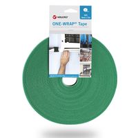 VELCRO® One Wrap® Tape 20 mm breed, groen, 25 m