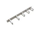 VALUE 19" Frontpaneel, horizontale en verticale kabelinvoer, Type C, grijs
