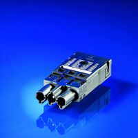 SCHROFF Wieland plug - BLACK 3-pole plug