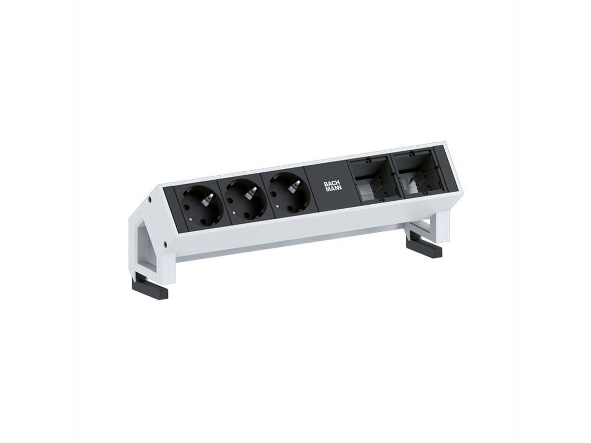 BACHMANN DESK2 3x earthing contact 2x ABD GST18 Inox