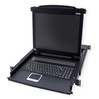 ATEN CL1000M KVM-Console, 43cm LCD, VGA, PS/2, IT-Layout