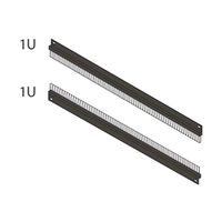 BRUSH CAB.ENTRY 1U BLACK (2X)