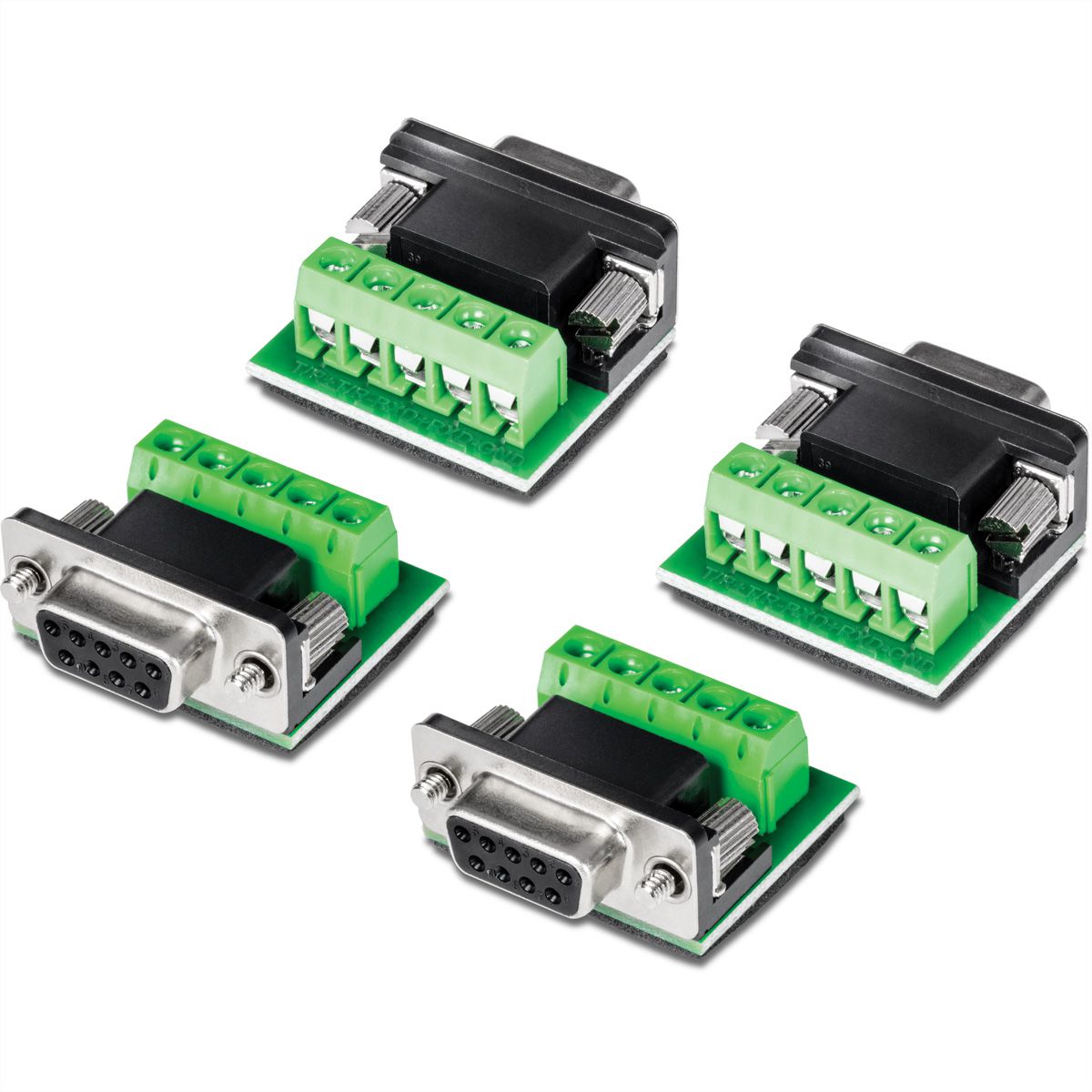 TRENDnet TI-S400 Adapter 4er Pack, RS232 zu RS422/RS485 Konverter