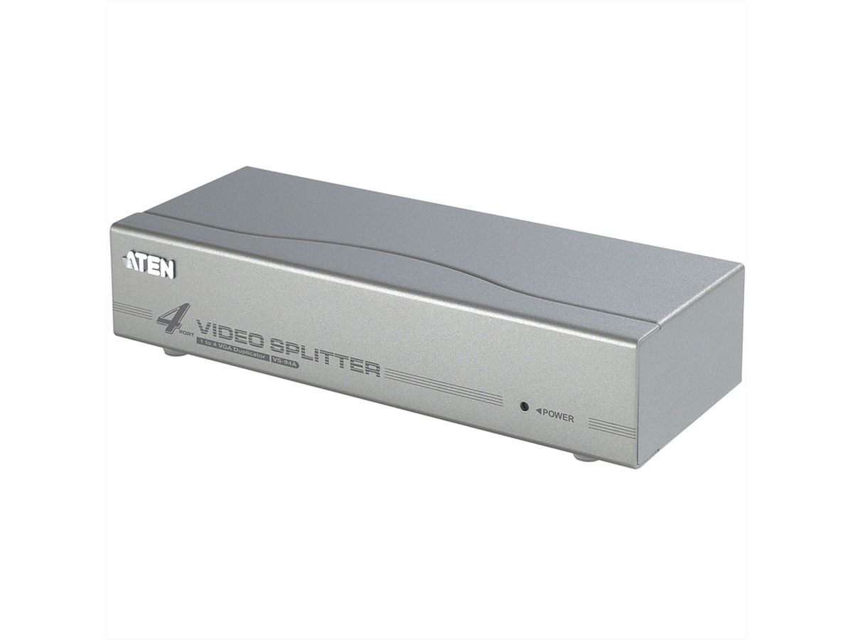ATEN VS94A VGA Video Splitter, 350MHz, 4-voudig