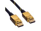 ROLINE GOLD DisplayPort Cable, DP-DP, M/M, 5 m