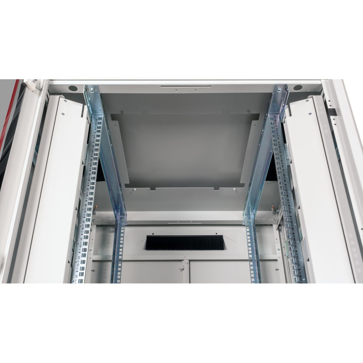 ROLINE 19-inch netwerkkast Pro 32 U, 800x800 BxD Glazen deur grijs