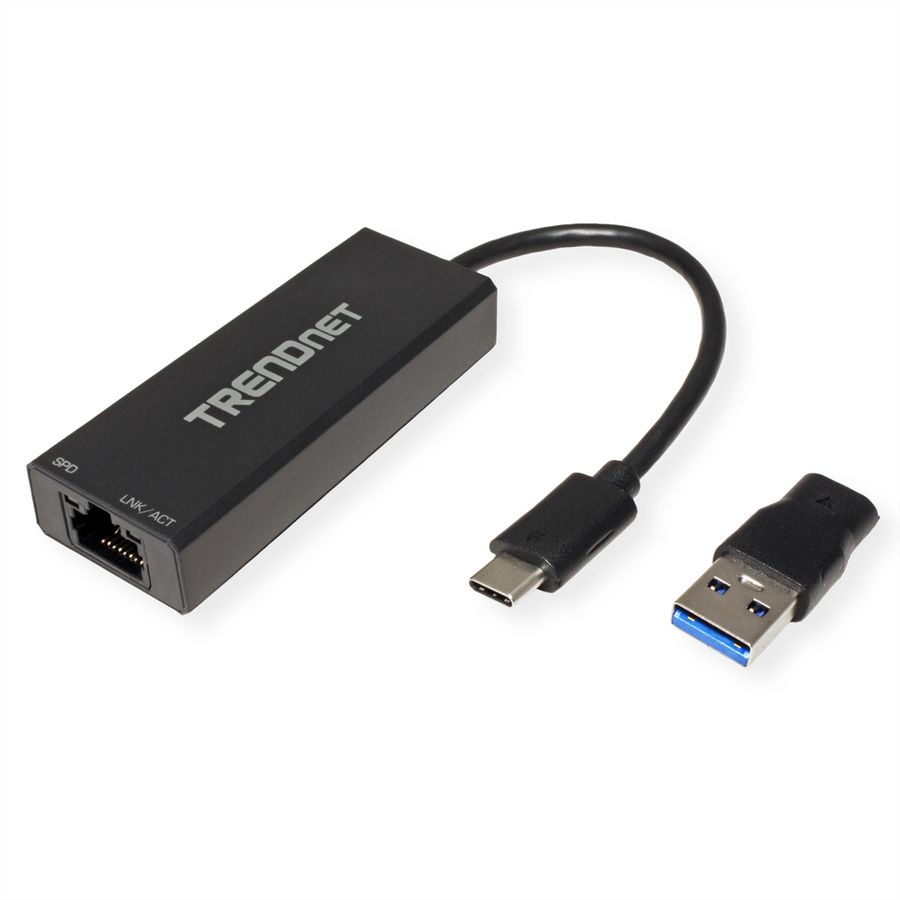 TRENDnet TUC-ET2G USB-C 3.1 naar 2.5GBASE-T Ethernet-adapter