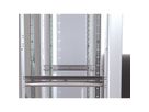 CONTEG RI7 ISeven IT-kast 42 HE, 800 x 800 mm, grijs