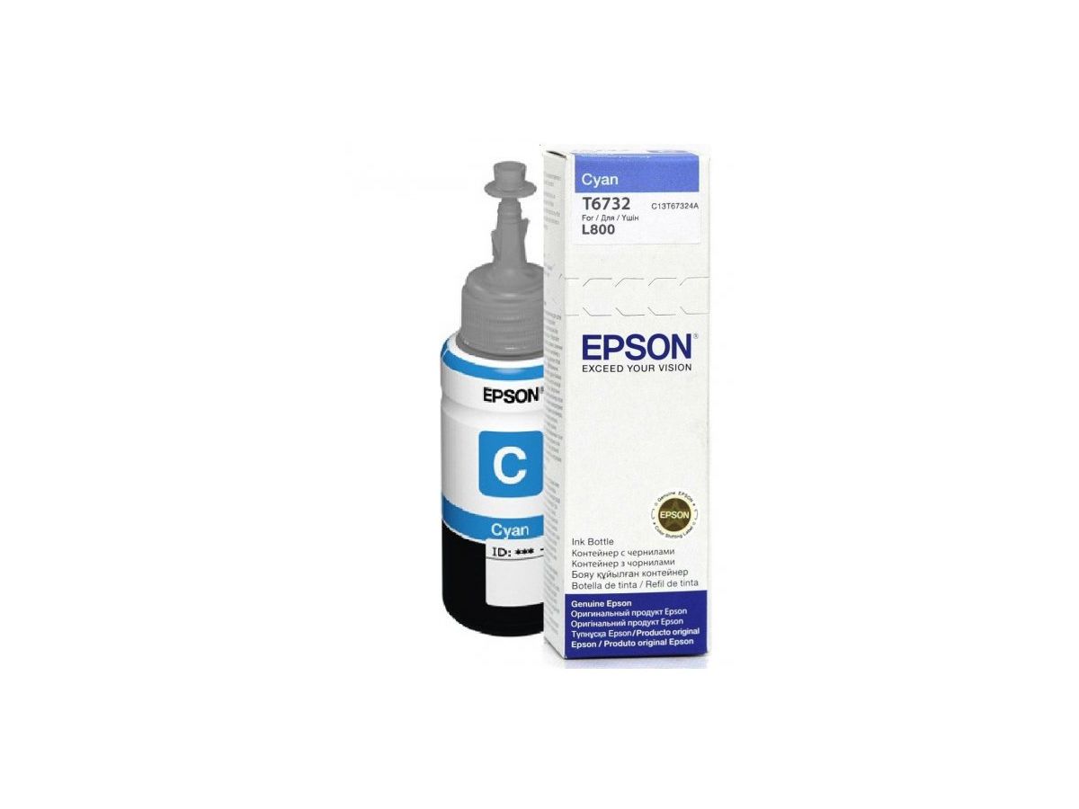 Epson T6732 inktcartridge Original Foto cyaan 1 stuk(s)