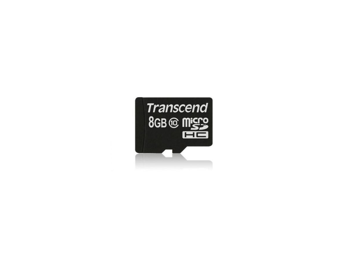 Transcend 8GB microSDHC Class 10 UHS-I (Ultimate) 8GB MicroSDHC MLC Class 10 memory card