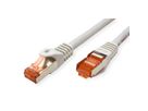 ROLINE S/FTP Patch Cord Cat.6 Component Level, LSOH, grey, 2 m