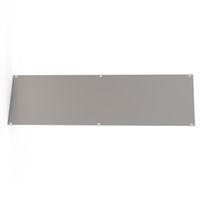 SCHROFF Front Panel, U-profile, Refrofit Shielding, 3 U, 84 HP, 2.5 mm, Al, Front Anodized, Rear Conductive