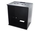ROLINE 19-inch wandbehuizing Basic 12 U, 540x400 BxD Bouwpakket zwart