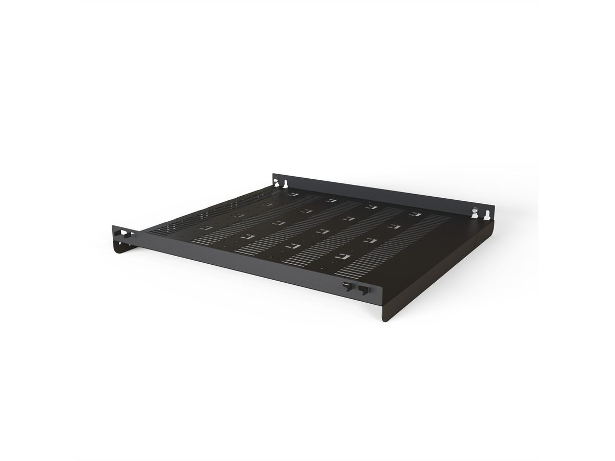 SCHROFF Varistar 19'' Legbord, stationair, 75 kg, RAL 7021, 600W 700D