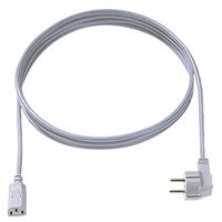 BACHMANN voedingskabel H05VV-F 3G1,0 mm² grijs, 3,0m, Type 30/35 C13
