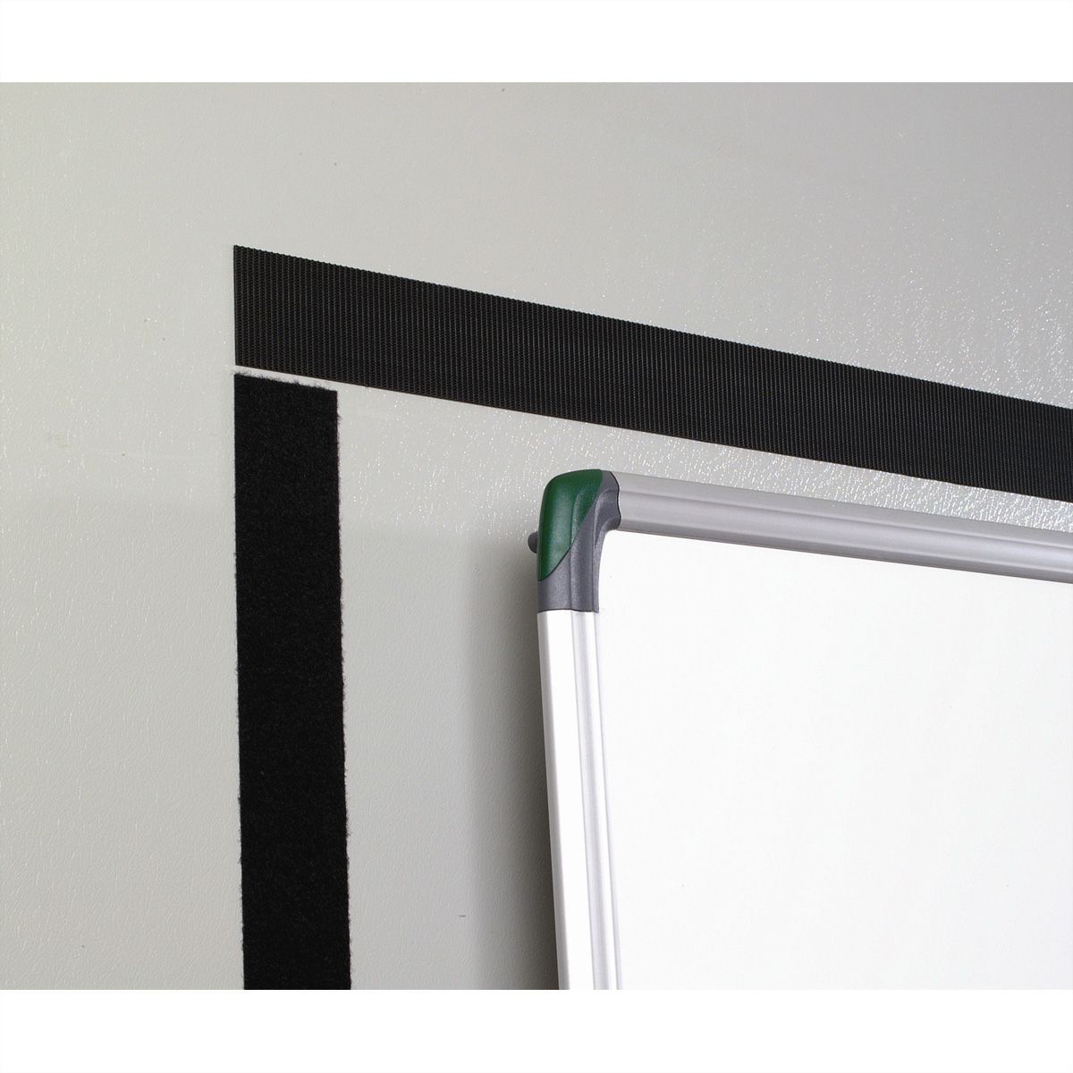 VELCRO® Klettband Extra Stark Selbstklebend, Haken & Flausch 50mm x 5m Schwarz