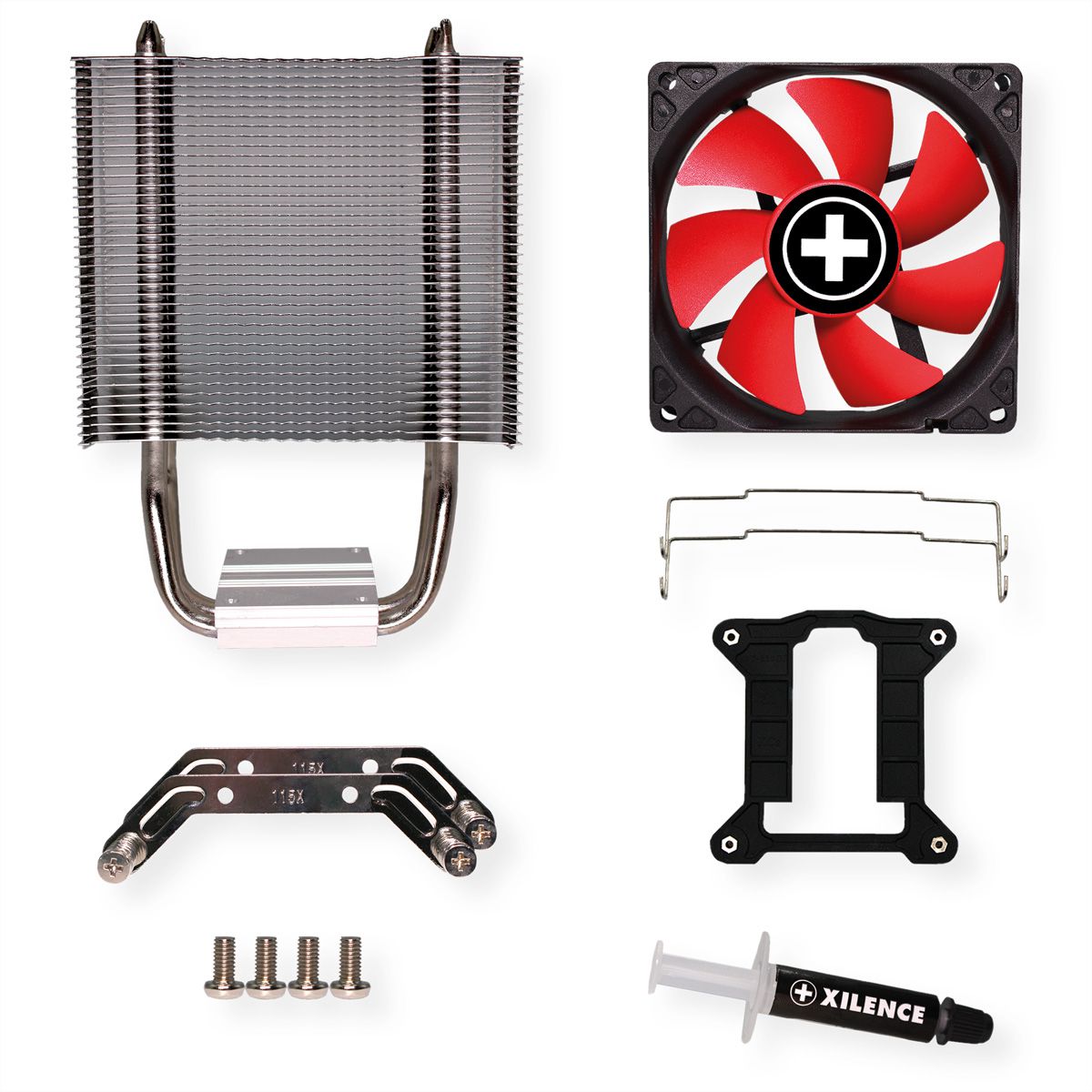 Xilence I402 Intel CPU Cooler, Heatpipe, 92mm PWM Fan, 130W TDP