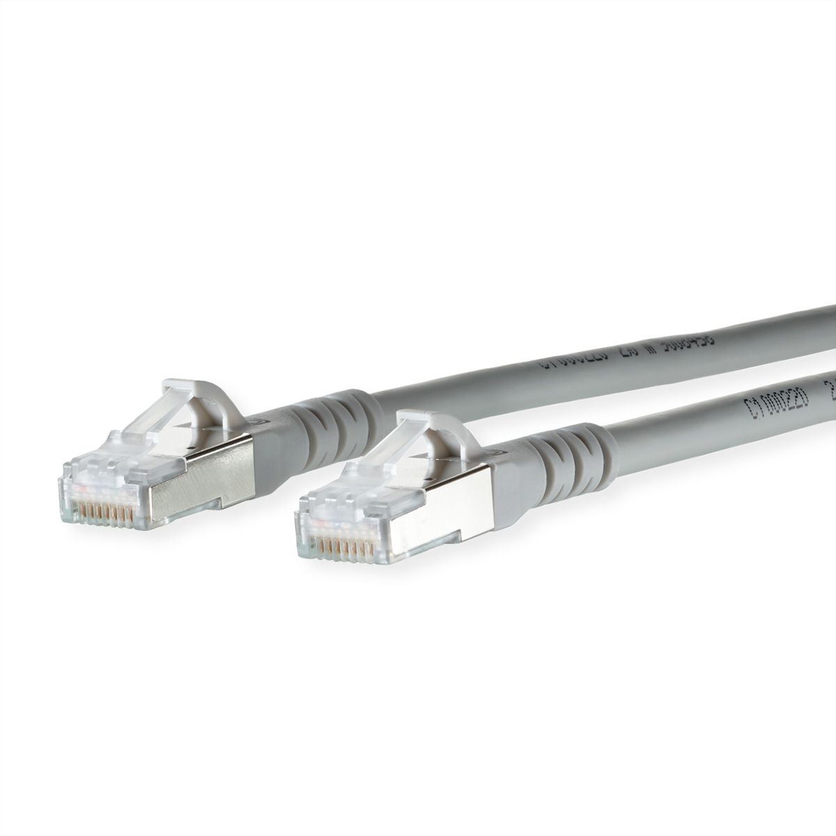 METZ CONNECT Patchkabel Cat.6A AWG 26, grijs, 4 m
