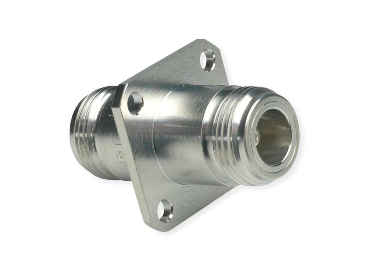 TELEGÄRTNER N Panel Adaptor with flange, f-f