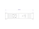 BACHMANN CONFERENCEF M 1xP40, 1xUSB C/C 100W