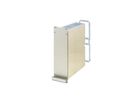 SCHROFF Insteekeenheid met frame PRO-Set, Afgeschermd, geperforeerd, meerdere aansluitingen, 6 HE, 14 HE, 167 mm