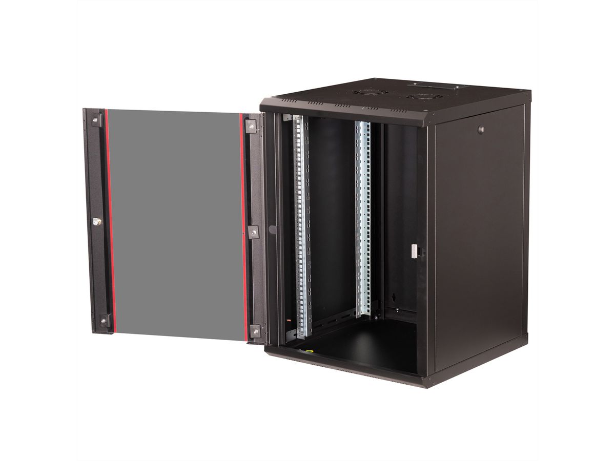 ROLINE 19-inch wandbehuizing Pro 16 U, 600x600 BxD zwart