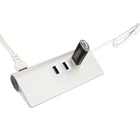 EXSYS EX-1132-N USB 3.0 HUB mit 3 Ports und 1GB LAN