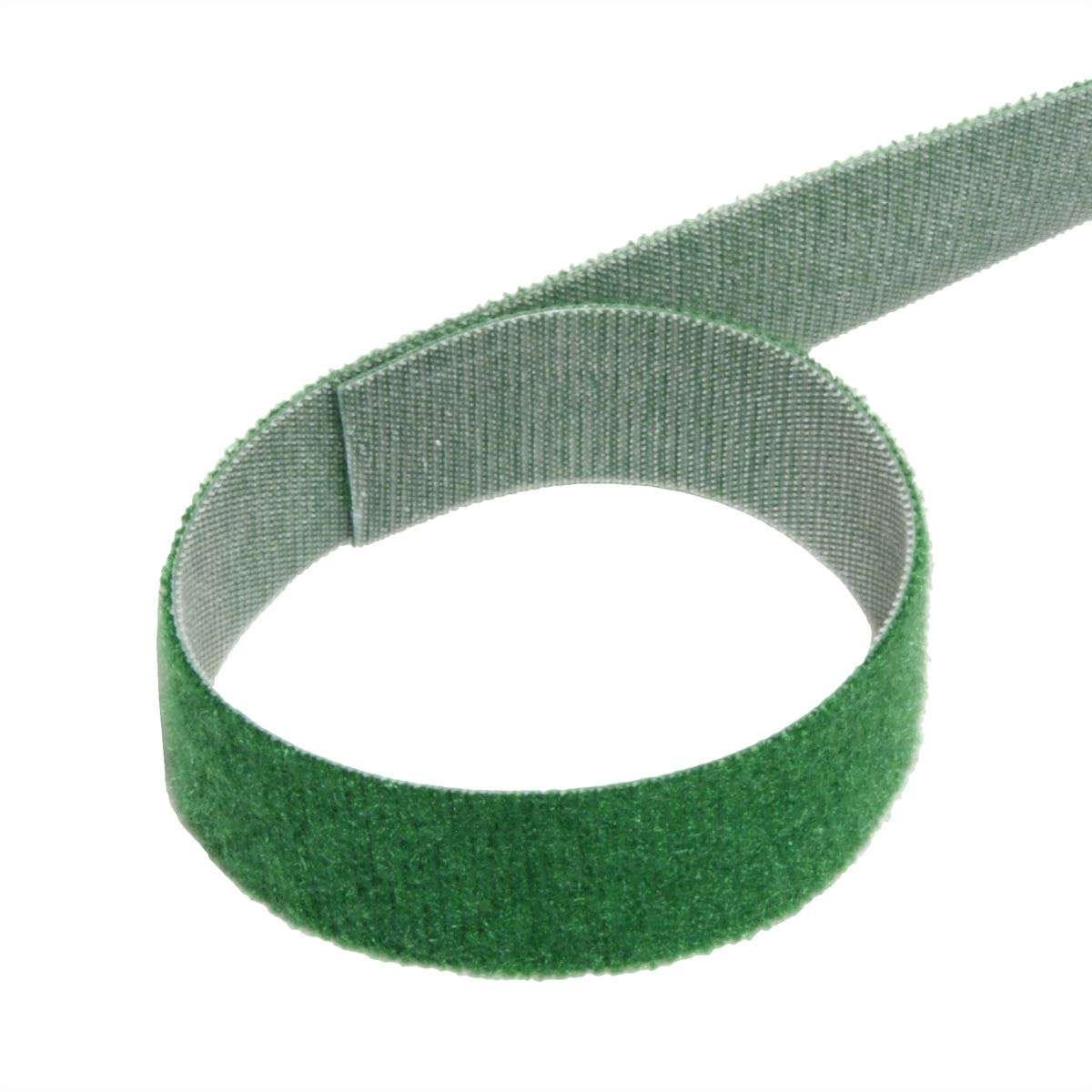 VELCRO® ONE-WRAP® klittenband ongeperforeerd op rol, 20mm, groen, 25 m