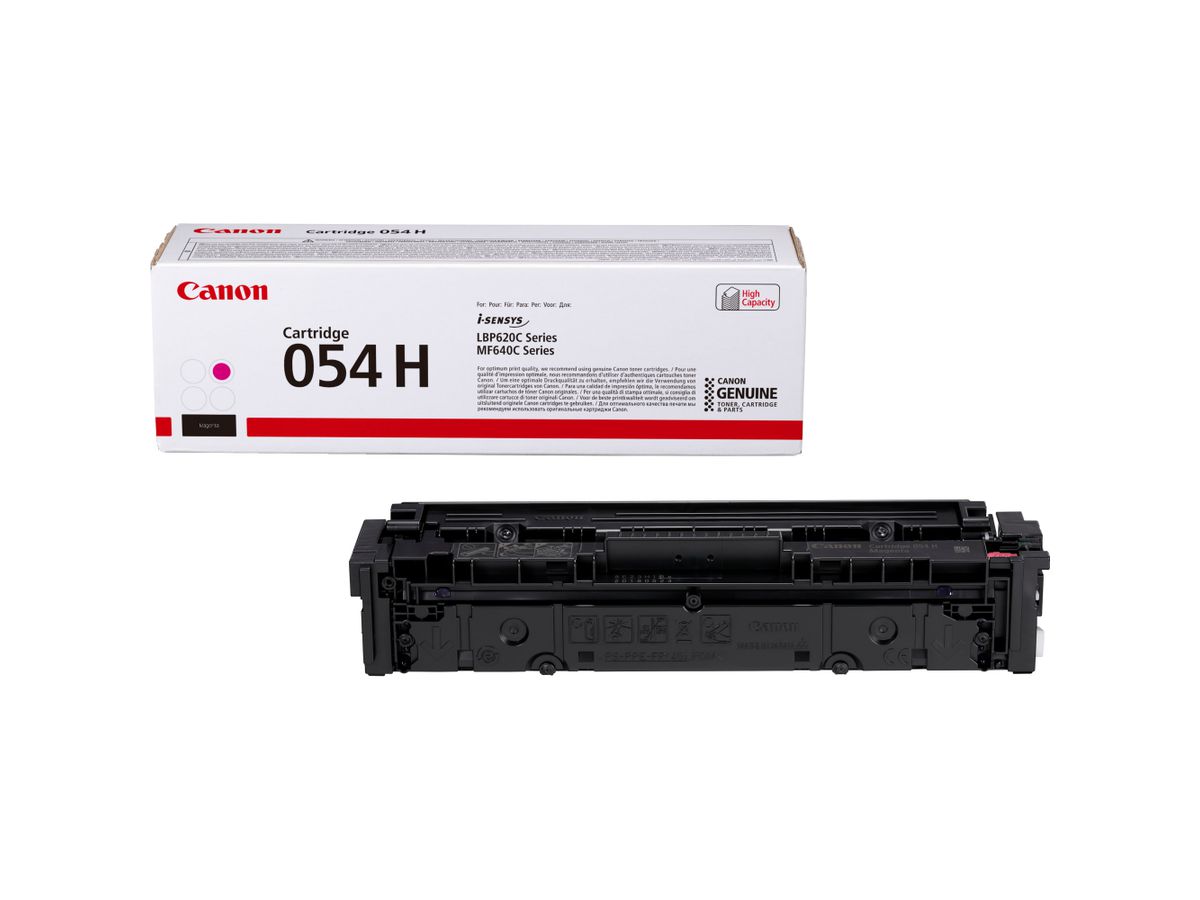 Canon 054 H High Yield Toner Cartridge, Magenta