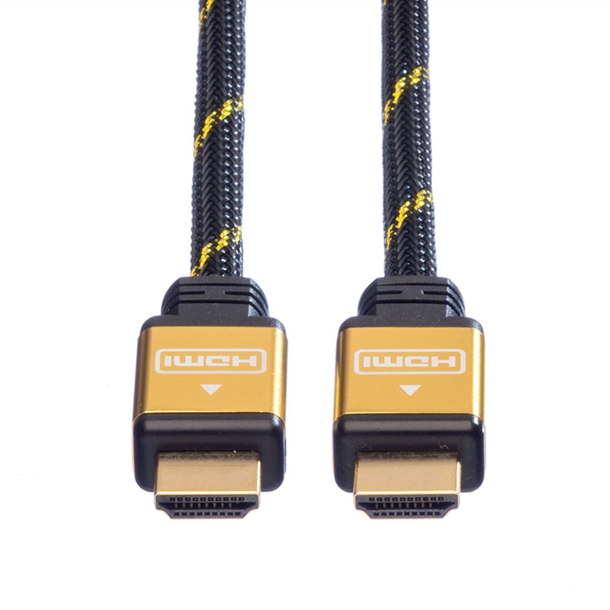 ROLINE GOLD HDMI HighSpeed Kabel met Ethernet, M-M, 1 m