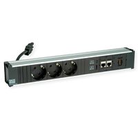 BACHMANN CONI 3xCEE7/3 2xCAT6a 1xHMDI, 1xUSB Charger A/C 22W