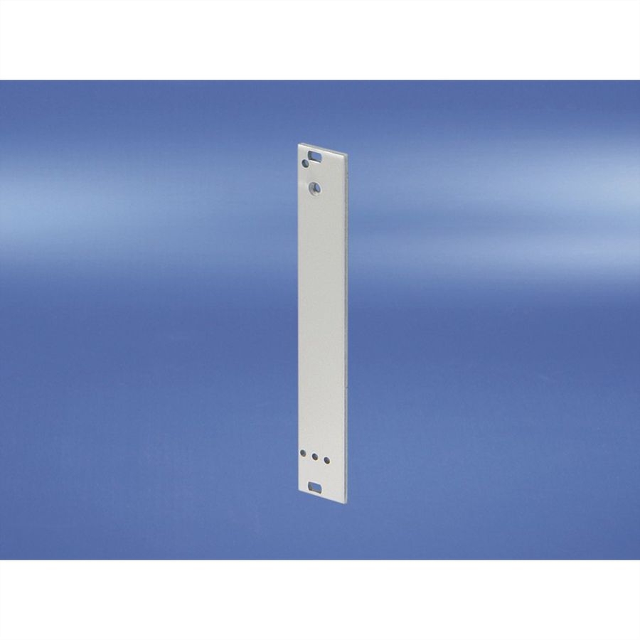 SCHROFF Plug-In Unit Front Panel, Unshielded, for Static Trapezoid Handle, 3 U, 3 HP, 2.5 mm, Al, Front Anodized, Rear Conductive