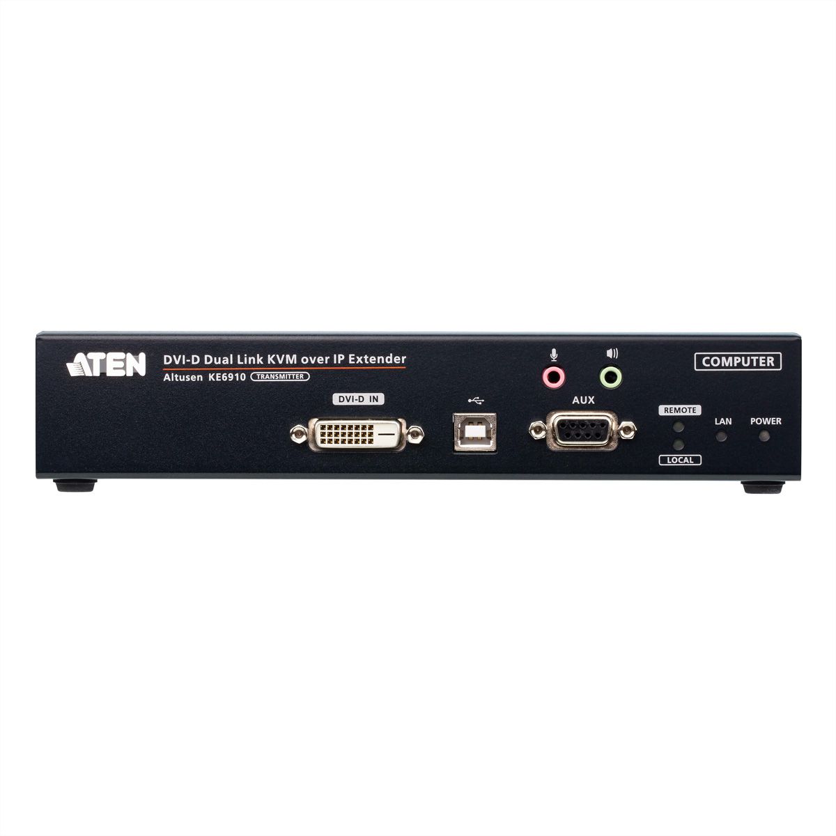 ATEN KE6910T DVI-D Dual Link KVM Over IP Extender Zender