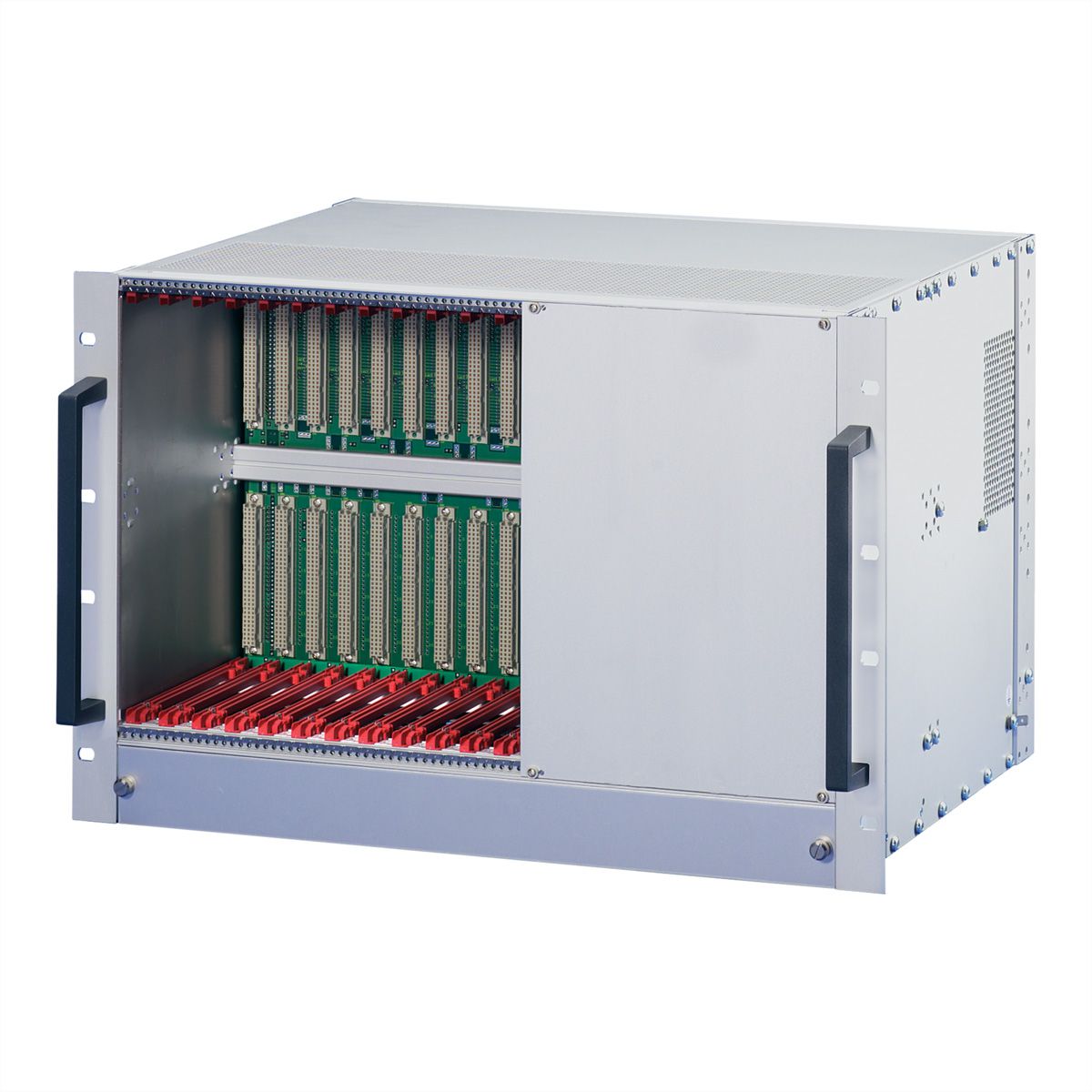 SCHROFF VMEbus System, 7 U, 12 Slot, Open Frame PSU