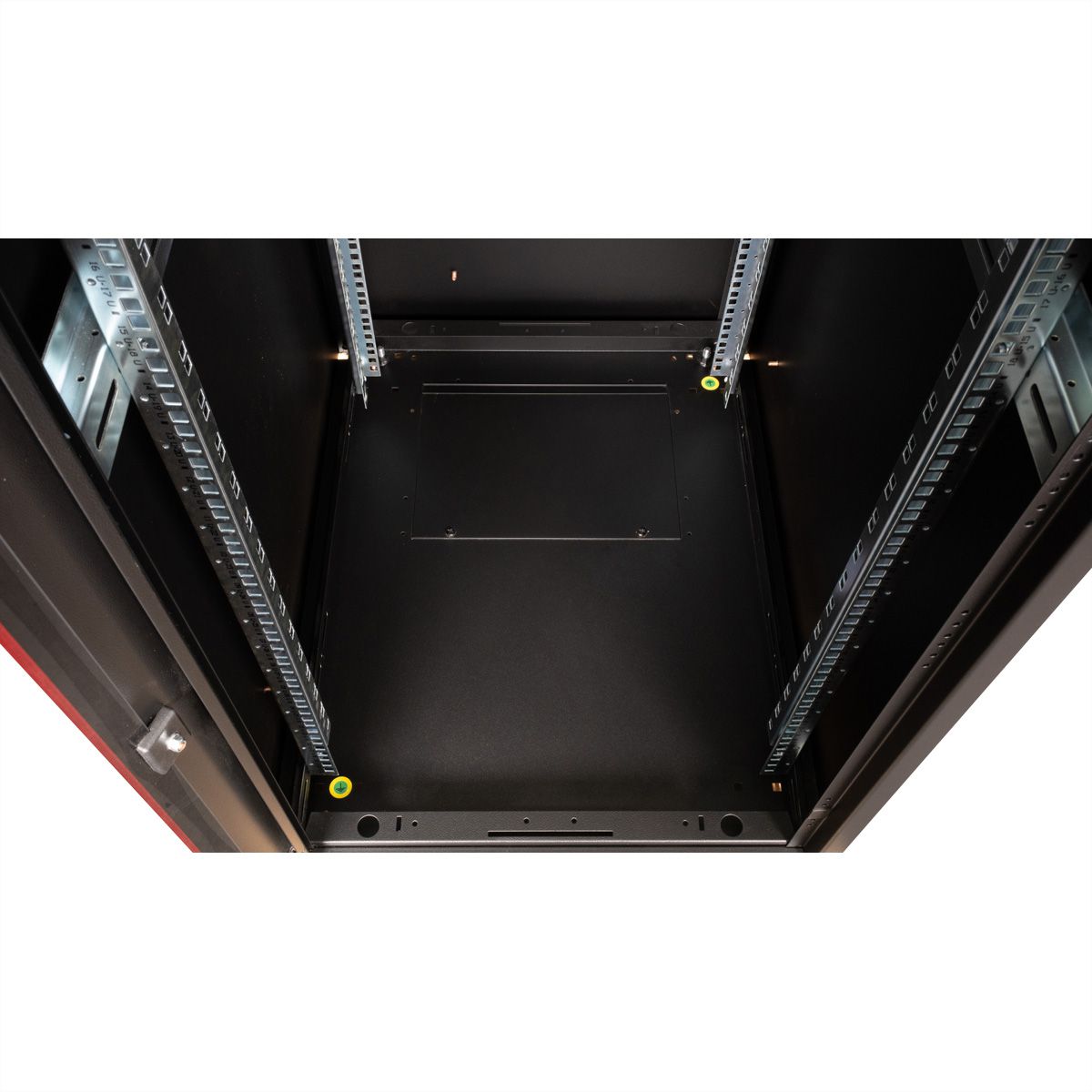 ROLINE 19-inch network cabinet Basic 32 U, 600x800 WxD glass door black