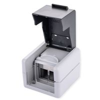 VALUE Outdoor wandbehuizing voor 2x keystones , grijs